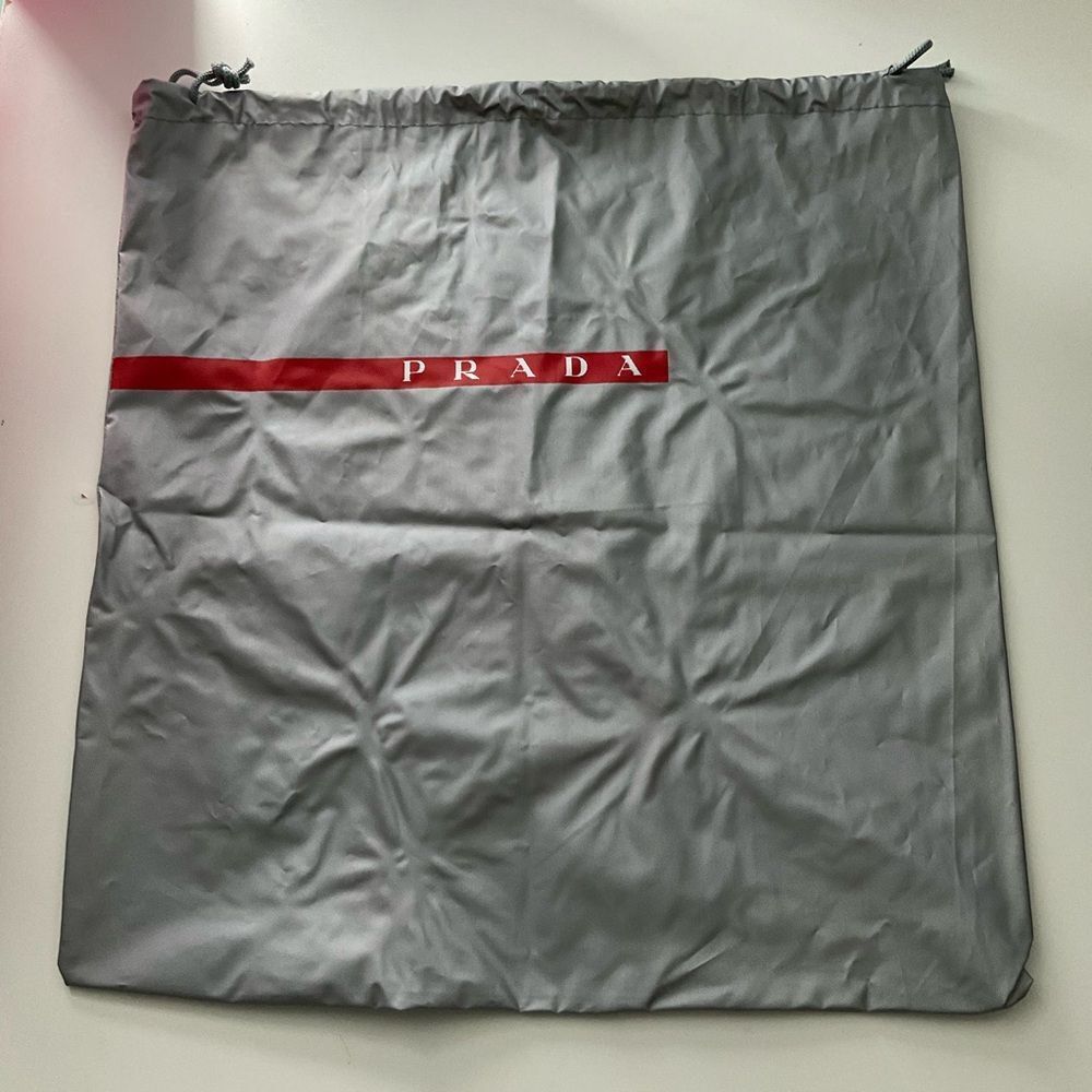 Authentic Prada Nylon Drawstring Dustbbag - image 1